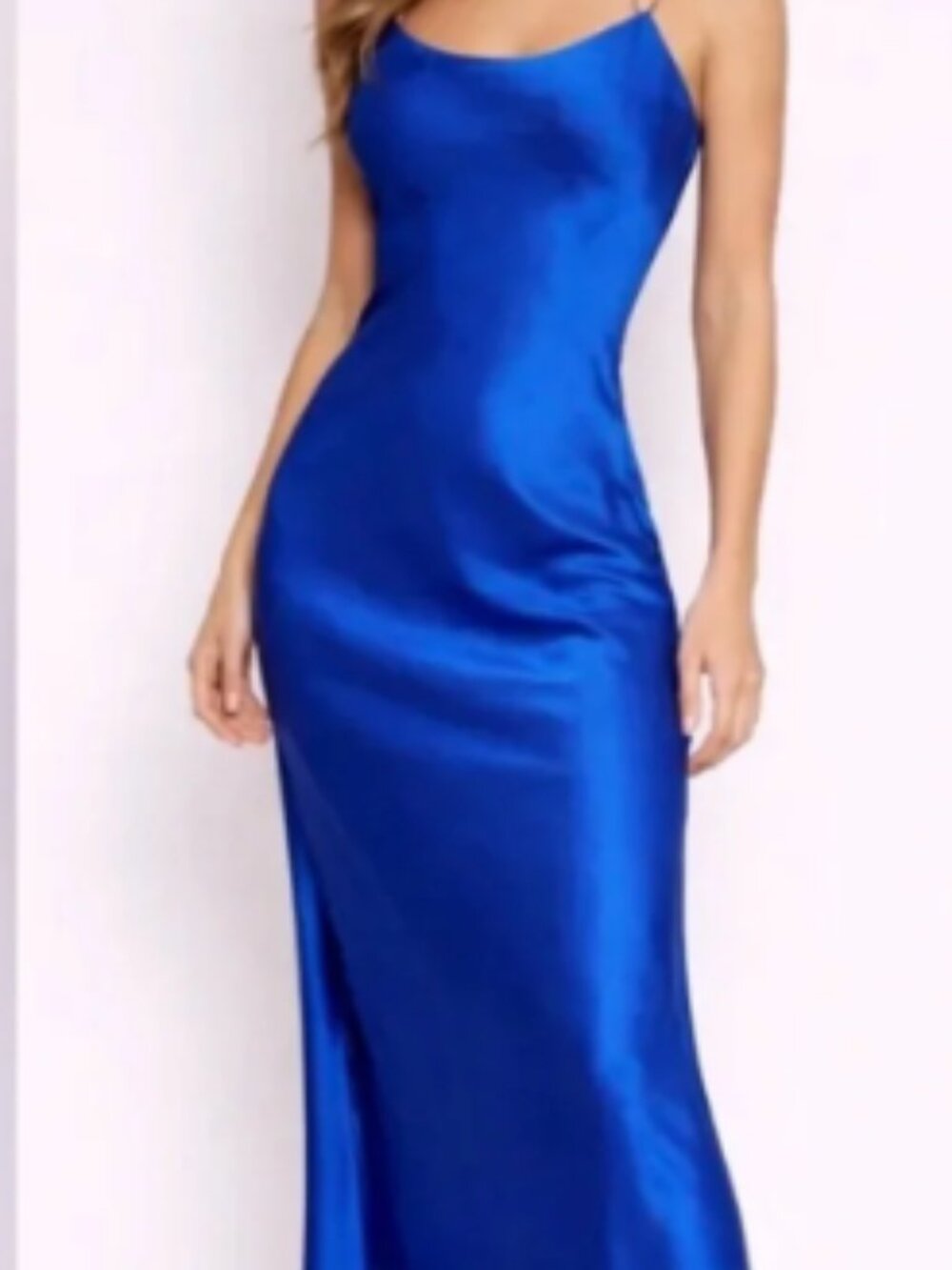 House of Harlow 1960 Rita blue beaded dress size medium backless - Picture 4 of 12